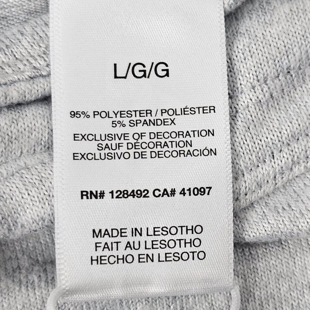 Greg Norman Luxe Fleece Womens Grace Light Grey Drawstring Golf Pants Size L NWT - Picture 8 of 14